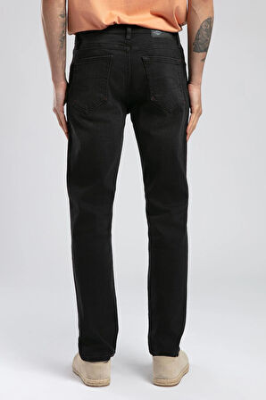 Jagger Erkek Jean Pantolon Siyah