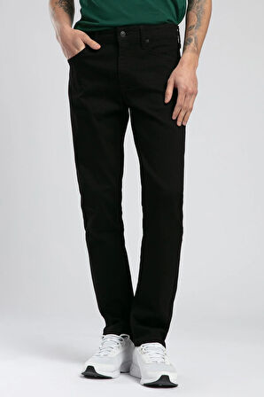 Jagger Erkek Jean Pantolon Siyah