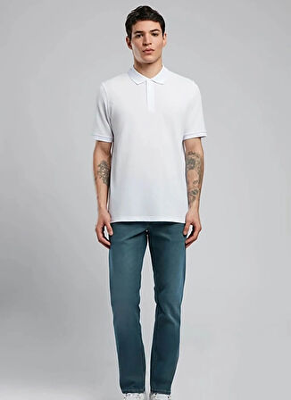 Lee Cooper Normal Bel Slim Straight Erkek Denim Pantolon 252 LCM 121012 JAGGER AKIS NILE BLU