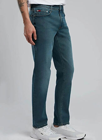Lee Cooper Normal Bel Slim Straight Erkek Denim Pantolon 252 LCM 121012 JAGGER AKIS NILE BLU