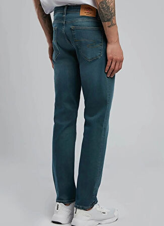 Lee Cooper Normal Bel Slim Straight Erkek Denim Pantolon 252 LCM 121012 JAGGER AKIS NILE BLU