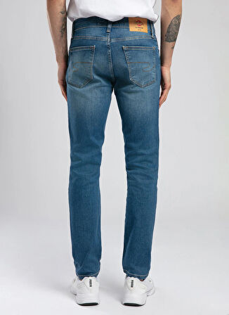 Lee Cooper Normal Bel Slim Straight Erkek Denim Pantolon 252 LCM 121020 JAGGER CARMEN BLUE