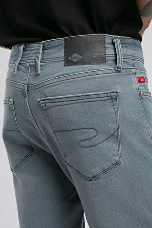 Jack Erkek Jean Pantolon Gri