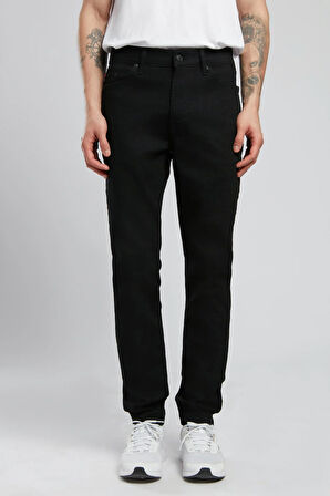 Jack Erkek Slim Fit Stay Black Jean Pantolon