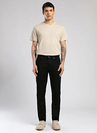 Lee Cooper Yüksek Bel Slim Fit Erkek Denim Pantolon 252 LCM 121026 JACK JUDAS VENOM BLK