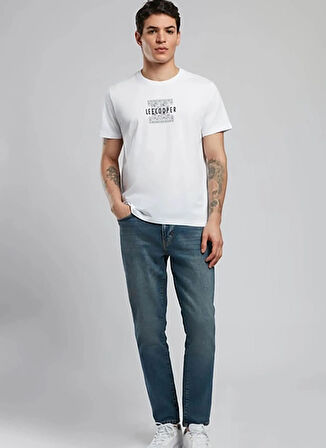Lee Cooper Yüksek Bel Slim Fit Erkek Denim Pantolon 252 LCM 121028 JACK POSEY DB MID