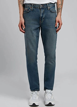 Lee Cooper Yüksek Bel Slim Fit Erkek Denim Pantolon 252 LCM 121028 JACK POSEY DB MID