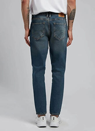 Lee Cooper Yüksek Bel Slim Fit Erkek Denim Pantolon 252 LCM 121028 JACK POSEY DB MID