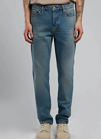 Lee Cooper Yüksek Bel Slim Fit Erkek Denim Pantolon 252 LCM 121031 JACK POSEY DB LIGHT