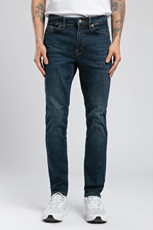 Jack Erkek Jean Pantolon Koyu Mavi
