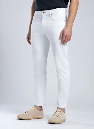 Lee Cooper Normal Bel Slim Tapered Erkek Denim Pantolon 252 LCM 121061 LONDON CEDEF WEFT