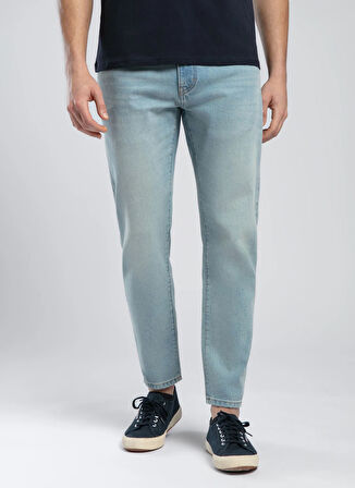 Lee Cooper Normal Bel Slim Tapered Erkek Denim Pantolon 252 LCM 121063 LONDON POSEY LIGHT