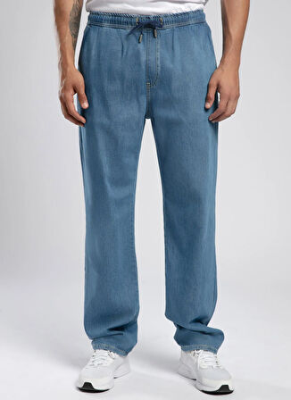 Lee Cooper Lastikli Bel Straight Erkek Denim Pantolon 252 LCM 121066 LOOSE MYLES LIGHT
