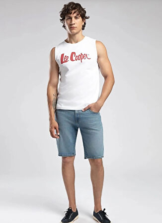 Erkek Normal Bel Regular Fit Denim Şort 252 LCM 121072 ELYO 5 DENIM