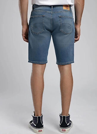 Erkek Normal Bel Regular Fit Denim Şort 252 LCM 121073 ELYO 7 DENIM