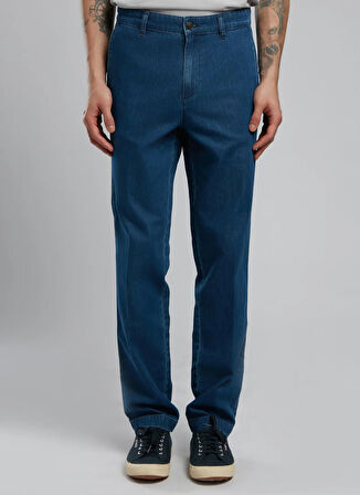 Lee Cooper Normal Bel Slim Straight Mavi Erkek Denim Pantolon 252 LCM 121077 CHASE MARCELO DARK