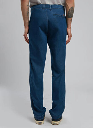 Lee Cooper Normal Bel Slim Straight Mavi Erkek Denim Pantolon 252 LCM 121077 CHASE MARCELO DARK