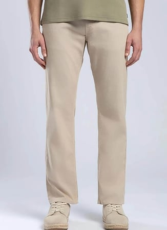 Lee Cooper Normal Bel Straight Bej Erkek Chino Pantolon 252 LCM 221001 RICKY ND 1 BEJ