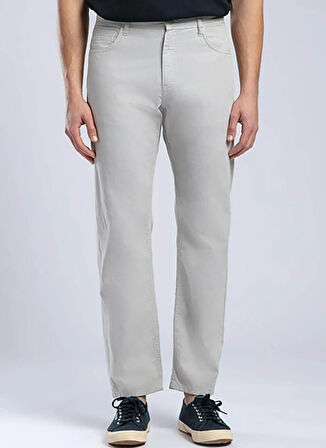 Lee Cooper Normal Bel Straight Açık Gri Erkek Chino Pantolon 252 LCM 221001 RICKY ND 1 A. GRİ