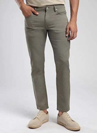 Lee Cooper Normal Bel Slim Straight Haki Erkek Chino Pantolon 252 LCM 221002 JAGGER ND 1 HAKİ
