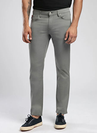 Lee Cooper Normal Bel Slim Straight Gri Erkek Chino Pantolon 252 LCM 221002 JAGGER ND 1 GRİ