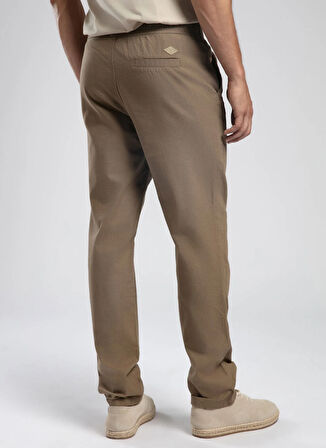 Lee Cooper Normal Bel Regular Straight Deve Tüyü Erkek Chino Pantolon 252 LCM 221003 NEW BEACH CAMEL