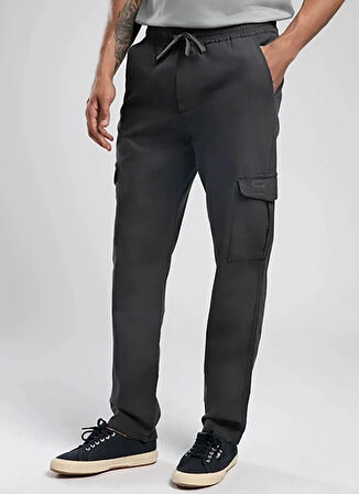 Lee Cooper Normal Paça Koyu İndigo Erkek Kargo Pantolon 252 LCM 221004 KETGO K. İNDİGO
