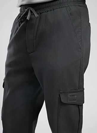 Lee Cooper Normal Paça Koyu İndigo Erkek Kargo Pantolon 252 LCM 221004 KETGO K. İNDİGO