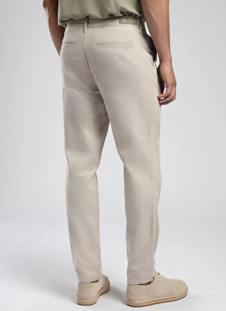 Lee Cooper Normal Bel Regular Tapered Ekru Erkek Chino Pantolon 252 LCM 221005 ZARSE 1 EKRU