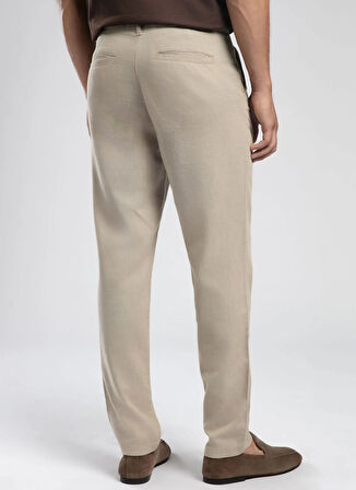 Lee Cooper Normal Bel Regular Tapered Bej Erkek Chino Pantolon 252 LCM 221006 ZARSE 2 BEJ