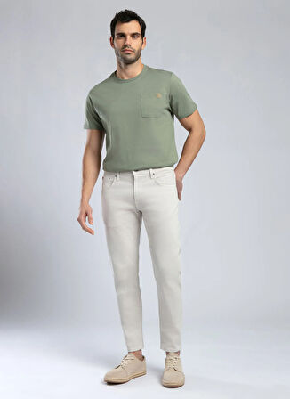 Lee Cooper Normal Bel Slim Tapered Taş Erkek Chino Pantolon 252 LCM 221008 LONCE TAŞ