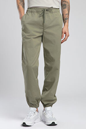 Jogger 2 Erkek Dokuma Pantolon Haki