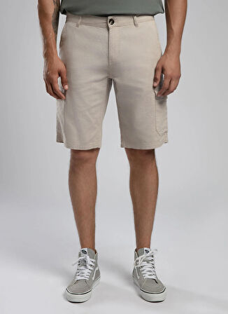 Lee Cooper Relaxed Bej Erkek Şort 252 LCM 221013 MAN 1 BEJ