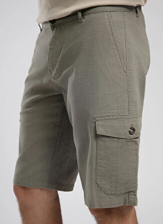 Lee Cooper Relaxed Haki Erkek Şort 252 LCM 221013 MAN 1 HAKİ