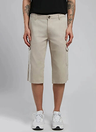 Lee Cooper Normal Bej Erkek Şort 252 LCM 221015 MAN 1 LONG BEJ