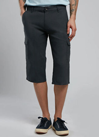 Lee Cooper Normal Koyu İndigo Erkek Şort 252 LCM 221015 MAN 1 LONG K. İNDİGO