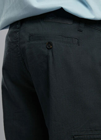 Lee Cooper Normal Koyu İndigo Erkek Şort 252 LCM 221015 MAN 1 LONG K. İNDİGO