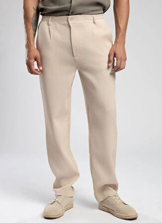 Lee Cooper Normal Bel Regular Fit Bej Erkek Chino Pantolon 252 LCM 221025 JOANKA BEJ