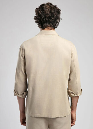 Lee Cooper Regular Fit Bej Erkek Ceket 252 LCM 241001 MARSELLO BEJ