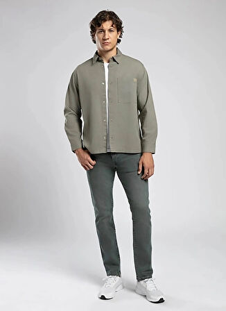 Lee Cooper Regular Fit Haki Erkek Ceket 252 LCM 241002 HENRI HAKİ