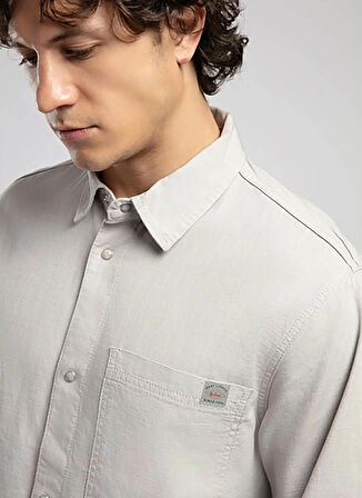 Lee Cooper Regular Fit Açık Gri Erkek Ceket 252 LCM 241002 HENRI A. GRİ