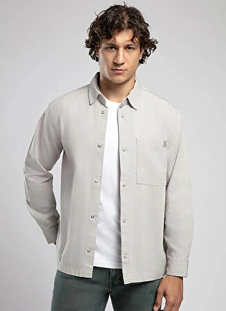 Lee Cooper Regular Fit Açık Gri Erkek Ceket 252 LCM 241002 HENRI A. GRİ