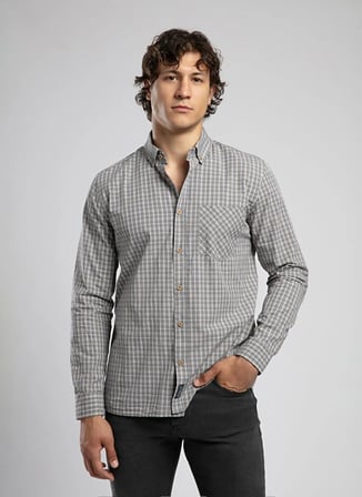 Lee Cooper Gömlek, L, Antrasit