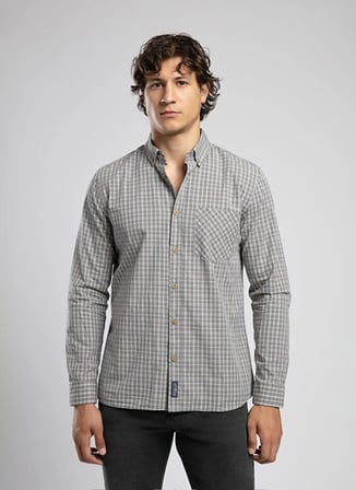 Lee Cooper Gömlek, L, Antrasit