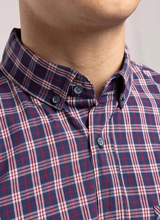 Lee Cooper Gömlek, L, Lacivert - Bordo