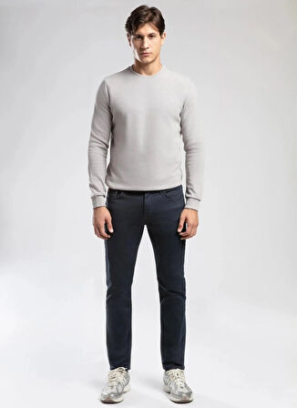 Lee Cooper Yuvarlak Yaka Bej Erkek Sweatshırt 261 LCM 241063 NEWDWADE BEJ