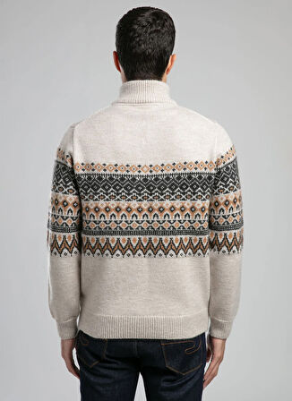 Lee Cooper Düğmeli Yaka Regular Fit Lacivert Erkek Kazak 261 LCM 241021 GROUND LACİVERT