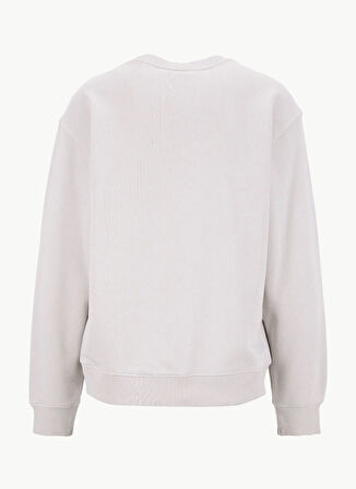 Lee Cooper O Yaka Düz Bej Kadın Sweatshırt 261 LCF 241010 DANIELA BEJ