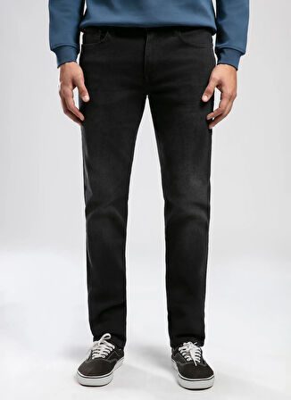 Lee Cooper Normal Bel Slim Straight Siyah Erkek Denim Pantolon 261 LCM 121004 JAGGER LEIPZIG VBL