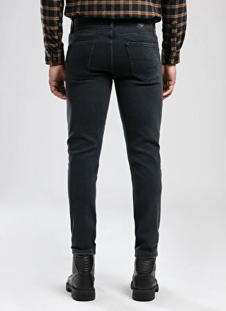 Lee Cooper Normal Bel Slim Straight Mavi Erkek Denim Pantolon 261 LCM 121006 JAGGER GERMANKE OD
